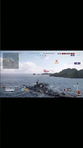Maine devstruck Rosevelt in World of Warships Legends