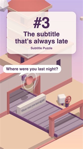 Subtitle Puzzle #3: The subtitle that's always late