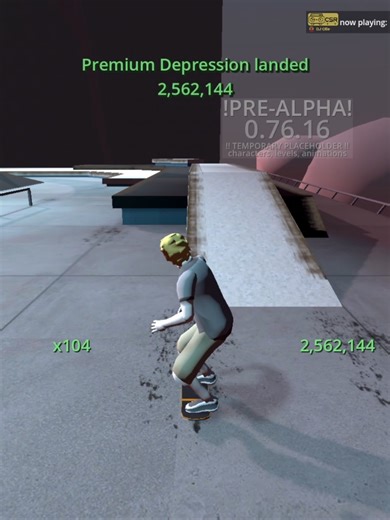 Testing out some multiplayer on @cheapskategame! special thanks to @migasboas for helping me out #thps #proskater #skateboarding #skate #cheapskate