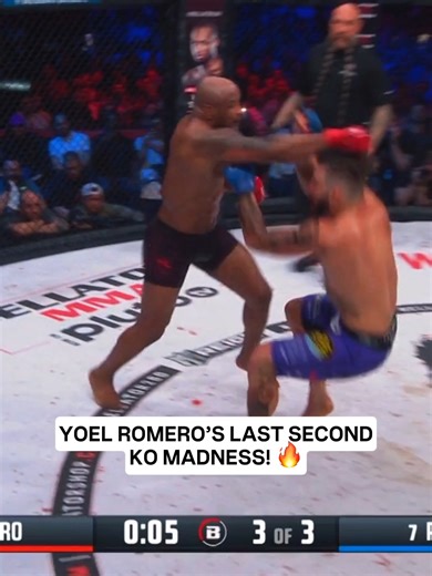 One final explosion to close the show! Yoel Romero reminded everyone why he’s a legend 💪🤩 #MMA #MuayThai #KO #Legend #fblifestyle | PFL MMA Live