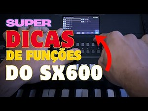 Essas Dicas Vão MUDAR Como Você USA o Teclado Yamaha PSR SX600!!!