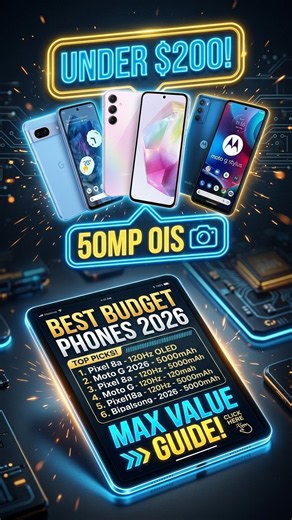 Best BUDGET Phones in 2026! 📱💰 (Free PDF Guide)