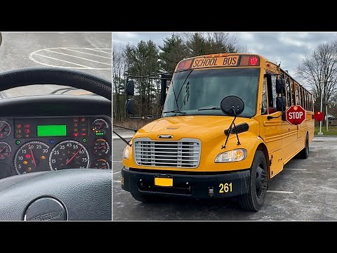 2019 Thomas C2 Startup and Walk Around (Bus 261)