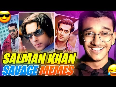 Salman Khan Savage Mode ON 🔥 | Salman Khan Funniest Memes
