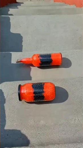 Wait for This!🔥Two Red Bottles Break Glass Bottle 💥 Extreme Crunch & Soft Crush ASMR #shorts