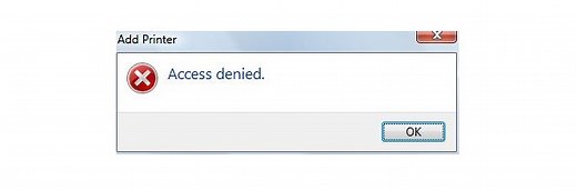 Cara Mengatasi Printer error access denied - Bacolah.com