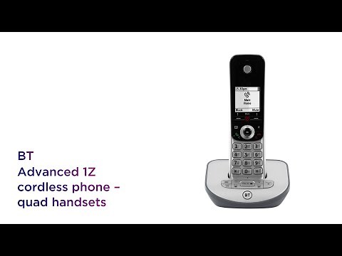 BT Advanced 1Z Cordless Phone - Quad Handsets | Product Overview | Currys PC World