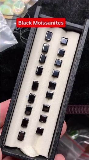 Better than Black Diamonds? 🖤💎 Incredible Black Moissanite Lot!