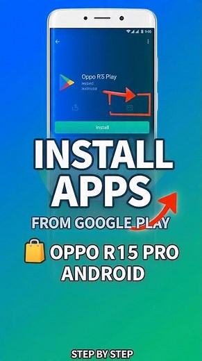 👉 📲 Install Apps from Google Play on OPPO R15 Pro | Easy Android Guide 📱