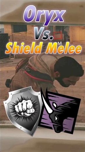 Oryx Vs. Shield Melee 👊 #r6