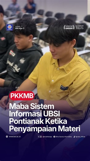 POV: Ketika Maba Sistem Informasi mulai serius mencatat 📝👀