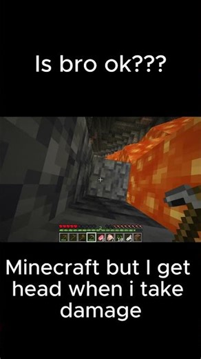Is bro ok? #minecraft
