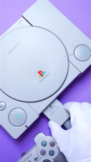 Remember the PlayStation 1?💜 #ps1 #90snostalgia #retrogaming