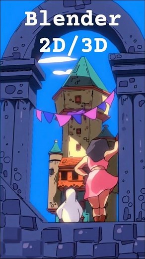 Blender Grease Pencil Animation Tutorial | 2d/3d Artwork