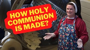 13K views · 354 reactions | How Communion Bread is made! We visit the Redemptoristine Nuns, Dublin, Ireland to learn more about the not so well known process behind the making of Communion Breads. | Sancta Familia | Facebook