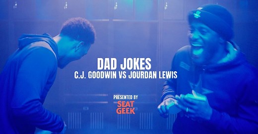 18K views · 562 reactions | We know dad jokes are cheesy, but we think they’re grate! C.J. Goodwin & Jourdan Lewis go head-to-head in our first Dad Jokes Duel presented by SeatGeek. Share your best dad joke ⬇️ & get your #WrestleMania tickets  https://bit.ly/3EJ8h3t. | Dallas Cowboys | Facebook