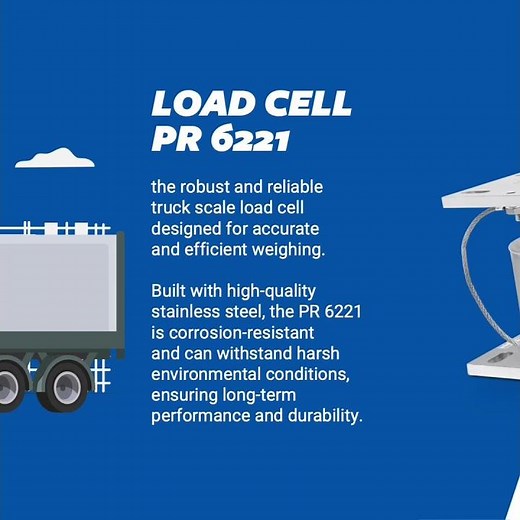 Efficient Truck Scale Weighing with Minebea Intec's PR 6221 Load Cell