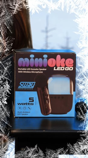 1K views | Introducing the SWAY Minioke LED Go – your ultimate...