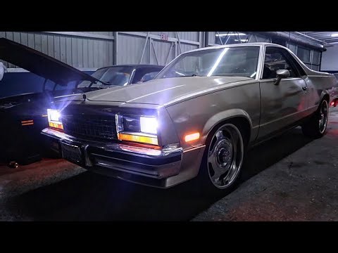Ls swap El Camino full UMI suspension 20in Rally’s stage 2 trans and a street tune
