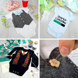 These DIY baby grows are just too cute for words 🍼😍 | Kidspiration