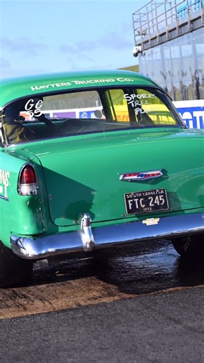 1955 Chevy “Green Onions” Gasser 🔥👀 #dragracingforall #greenonions #gasser | Dragracingforall