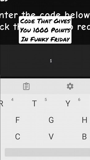 Redeem This Code In Funky Friday For 1000 Points For Free