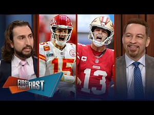 MUST-WIN Super Bowl Sunday edition: Chiefs vs. 49ers in SBLVIII | NFL | FIRST THINGS FIRST
