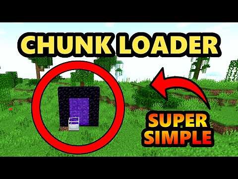 Build a Minecraft Chunk Loader - Super simple and cheap! | Minecraft 1.21 - 1.22+