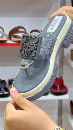 Premium Ladies Toe Ring Slipper | Luxury Glitter Medicated Sandal | Comfortable Ladies Footwear