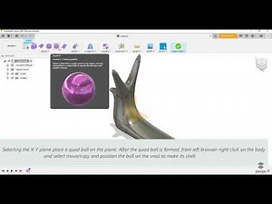 Designing a Snail Voronoi in Fusion 360: Step-by-Step Tutorial