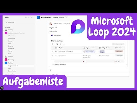 So erstellst Du eine Aufgabenliste in privaten Teams-Kanälen mit Microsoft Loop!