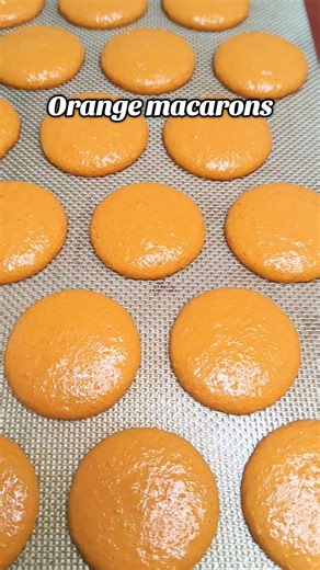 Delicious Orange Macarons Recipe