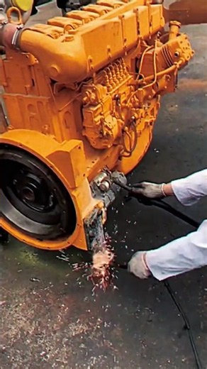 Why Engine Not Starting #automobile #mechanic #mechanical #skills #shorts #engine #restoration