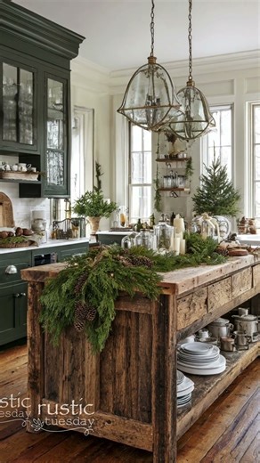 5 Cozy Farmhouse Kitchen Islands to Love