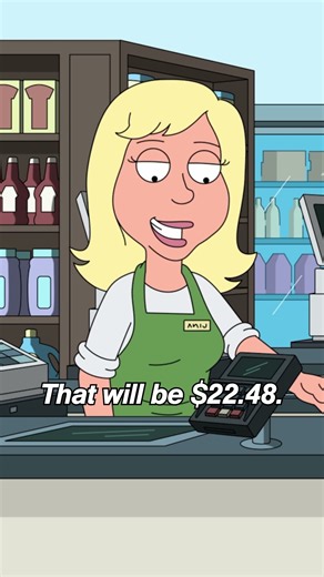 that rush you get when you have exact change at the grocery store 😂 #familyguy