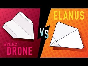Paper Airplane Battle — Elanus vs Sylex Drone!