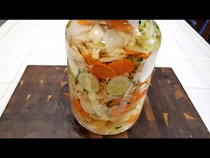 Pickled Vegetables Recipe