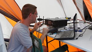 Radio operators drill for emergencies
