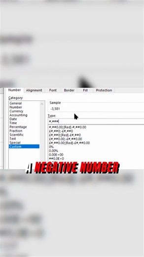 Make Positive vs. Negative Values Pop in Excel #excel #tips #data