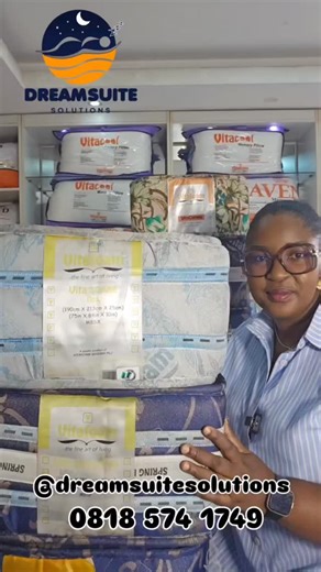 Vitafoam Mattress Pillows Distributor Lagos on Instagram: "The SpringFlex vs. Vita Spring Firm — What’s the Difference? 🤔🛏️ Choosing the right spring mattress just got easier. Here’s a simple breakdown to help you make the best decision for your comfort: 🌟 SpringFlex Mattress A composite product made with an inner core of springs and an outer layer of flexible foam sheets. ✔️ Ideal for body weights below 100kg ✔️ Comes in 10 inches height only ✔️ Offers balanced comfort at a friendly price po