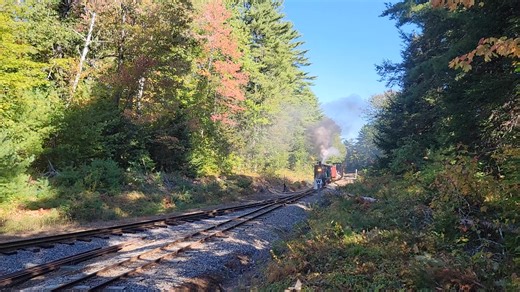 19K views · 725 reactions | Work Train - returning to Sheepscot yard on September 21st, 2025. The train was part of the charter arranged by Ethan Brodie. Video by CSR Productions. | Wiscasset, Waterville and Farmington Railway Museum | Facebook