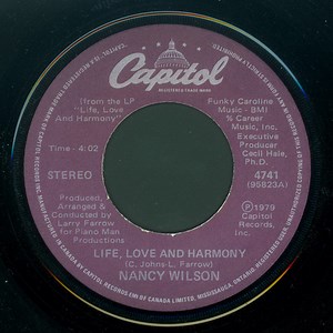 Nancy Wilson - Life, Love And Harmony