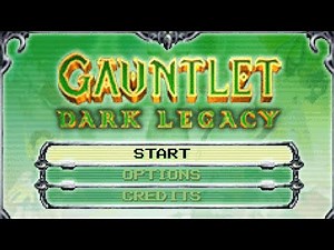 Gauntlet Dark Legacy (GBA) Playthrough longplay video game