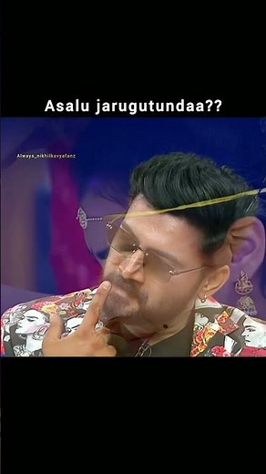 asalu jarugutundaa?? #nikhilmaliyakkal #kavyashree #love #viral #trending #shorts #ytshorts #like