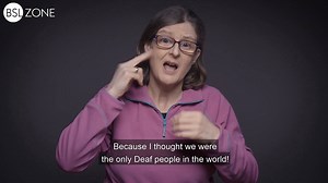 Our brand new Found documentary, Found at the Deaf Club, is on our app and website NOW! https://www.bslzone.co.uk/watch/found-deaf-club/ Three Deaf people; Christina, Iris and Janice; explain how discovering their local Deaf clubs changed their lives, giving them a new identity, language and community. Not to be missed! See our TV Schedule page to find out when it's on TV too: http://www.bslzone.co.uk/schedule | Lumo TV