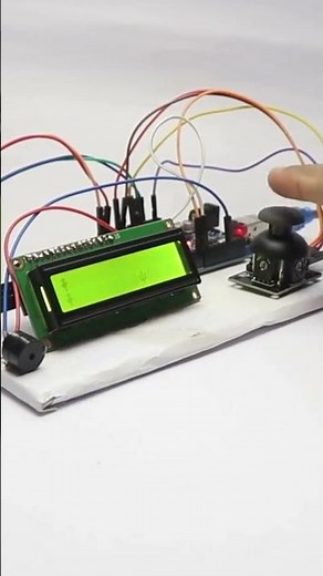 Dino game project using Arduino #arduino #arduinoproject #diy