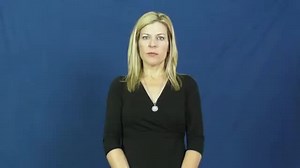 Watch how to sign 'ran down to' in American Sign Language.