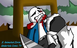 SANS战- Top 3 Undertale 动画 [HD]