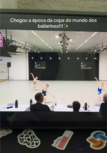 Quero ficar o dia inteiro acompanhando Hehe #ballet #prixdelausanne #dança #copadomundo