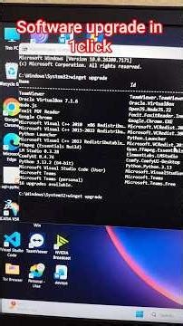 All software upgrade in 1 click #windows